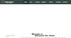 Desktop Screenshot of opelousascitycourt.com